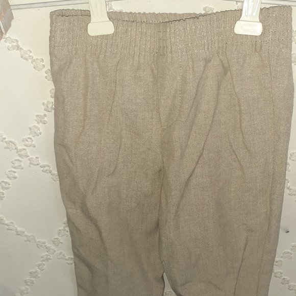 4 PC KENNETH COLE REACTION OUTFIT SUIT PANTS SHIRT VEST & BOW TIE-BOYS SIZE 12M - Picture 3 of 3